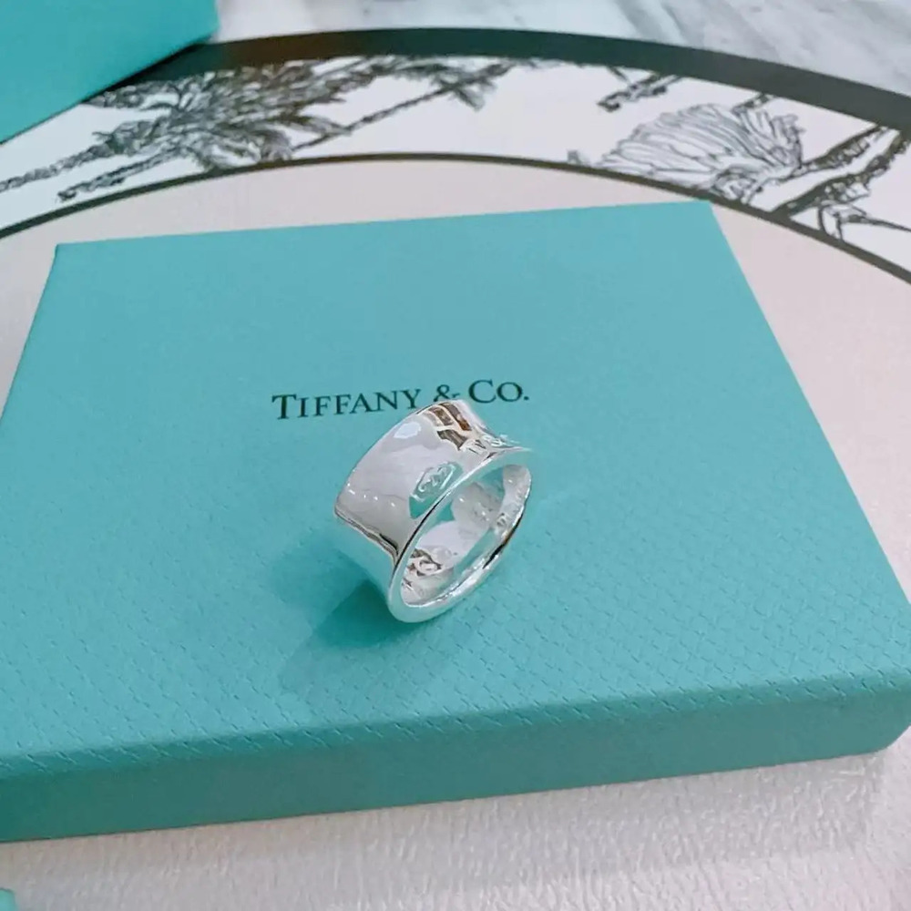 Tiffany & Co. Silver Wide Ring